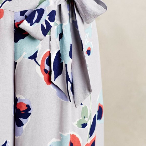 NWOT Anthropologie Elevenses AMBROSIA FLORAL WIDE LEG PANTS - Picture 4 of 6